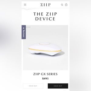 ZIIP nano current electrical home facial device! Promoted on goop’s website!